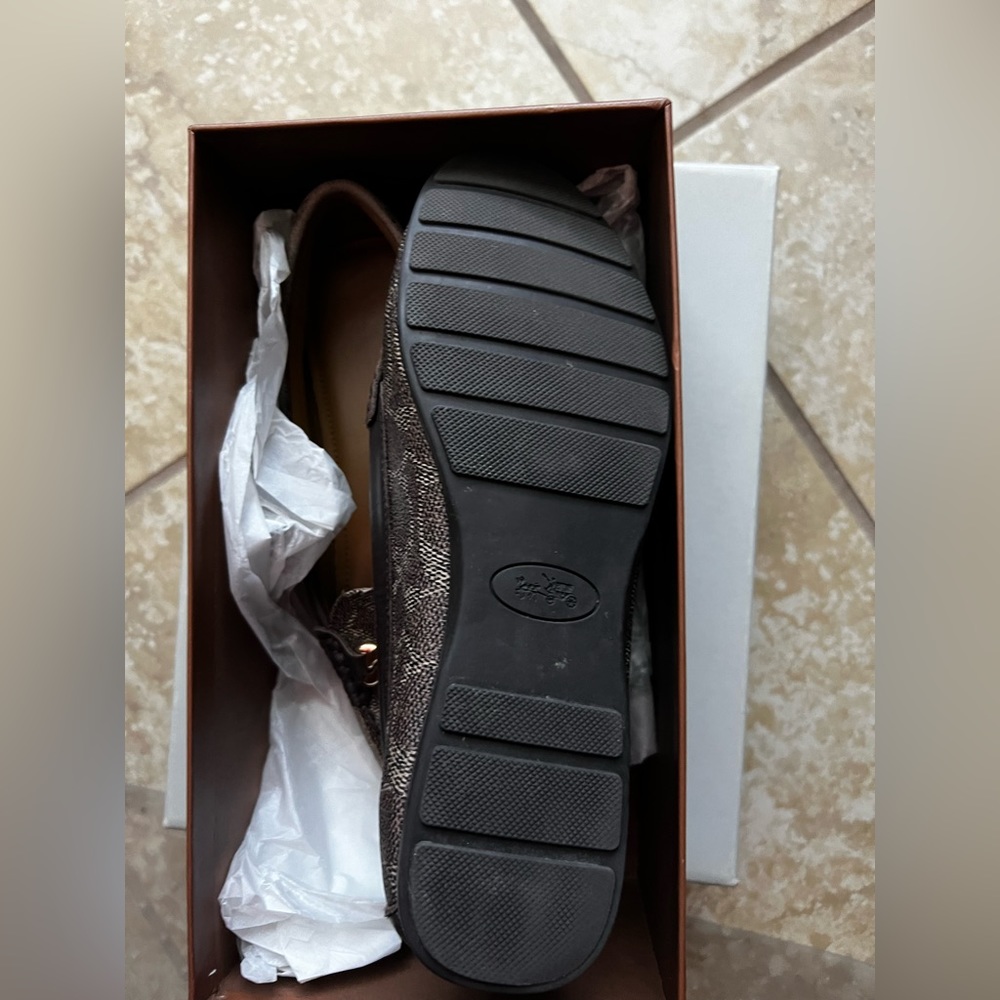 Coach loafers (never worn)